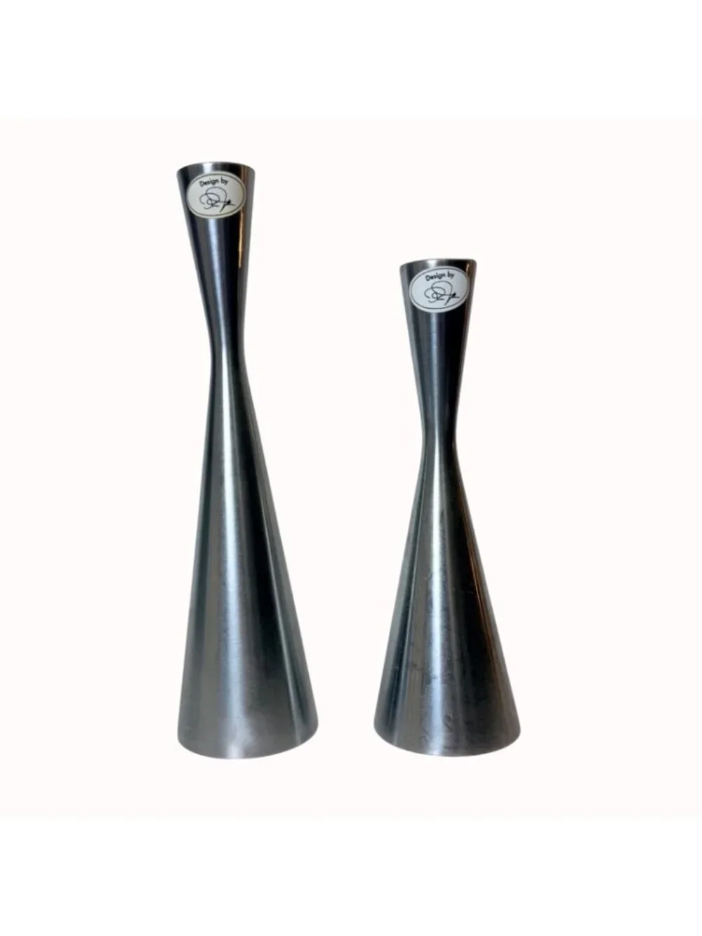 IKEA Gata Candlesticks Set Erika Pekkari Metal Taper Holders Scandinavian Modern
